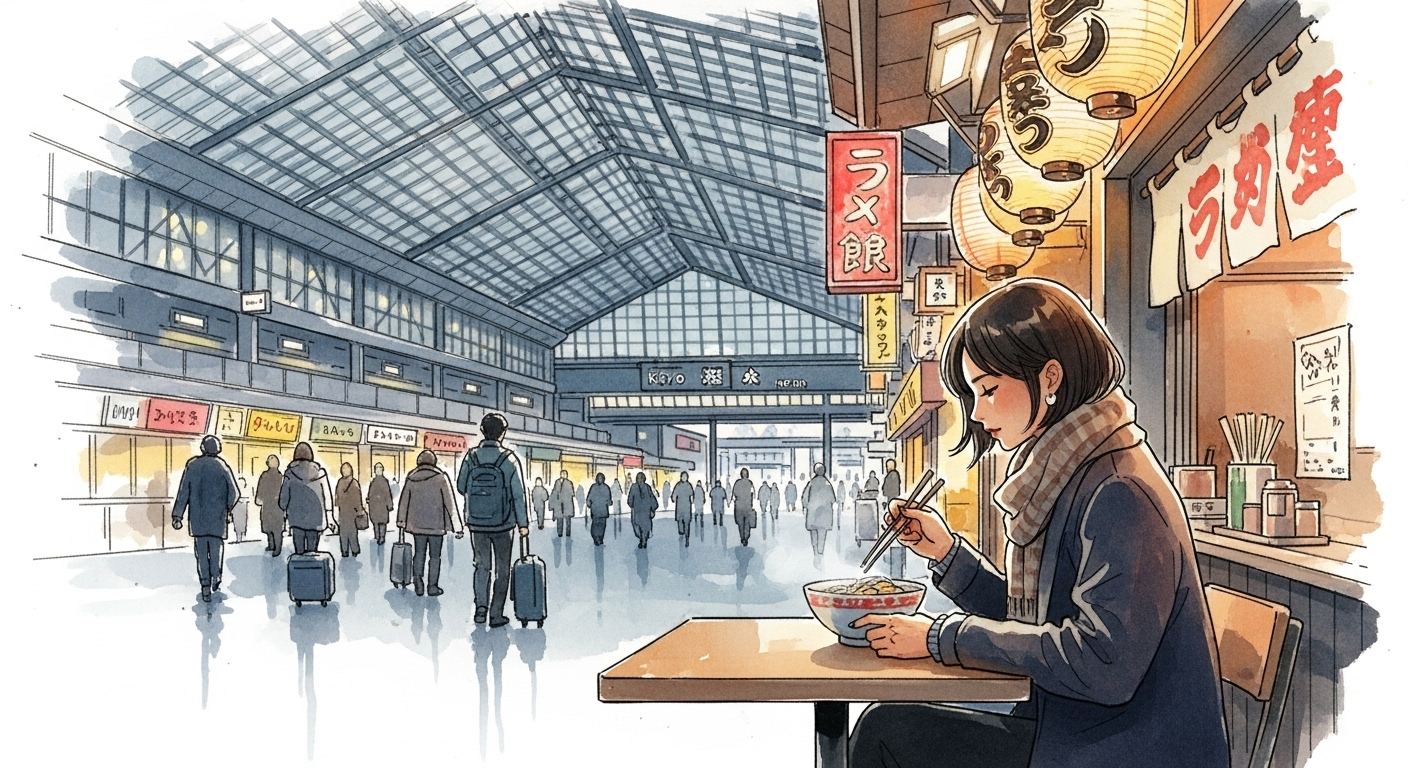 京都駅で女性ひとりが安心して楽しむ夜ご飯のまとめ