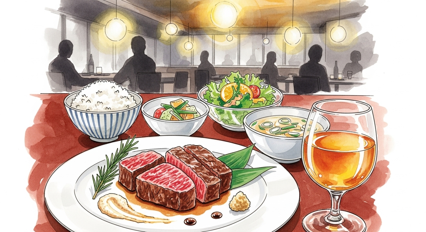 隠れ家的な雰囲気で夜ご飯を特別に