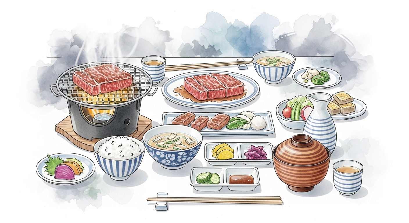 個室でゆったり松阪の夜ご飯を満喫