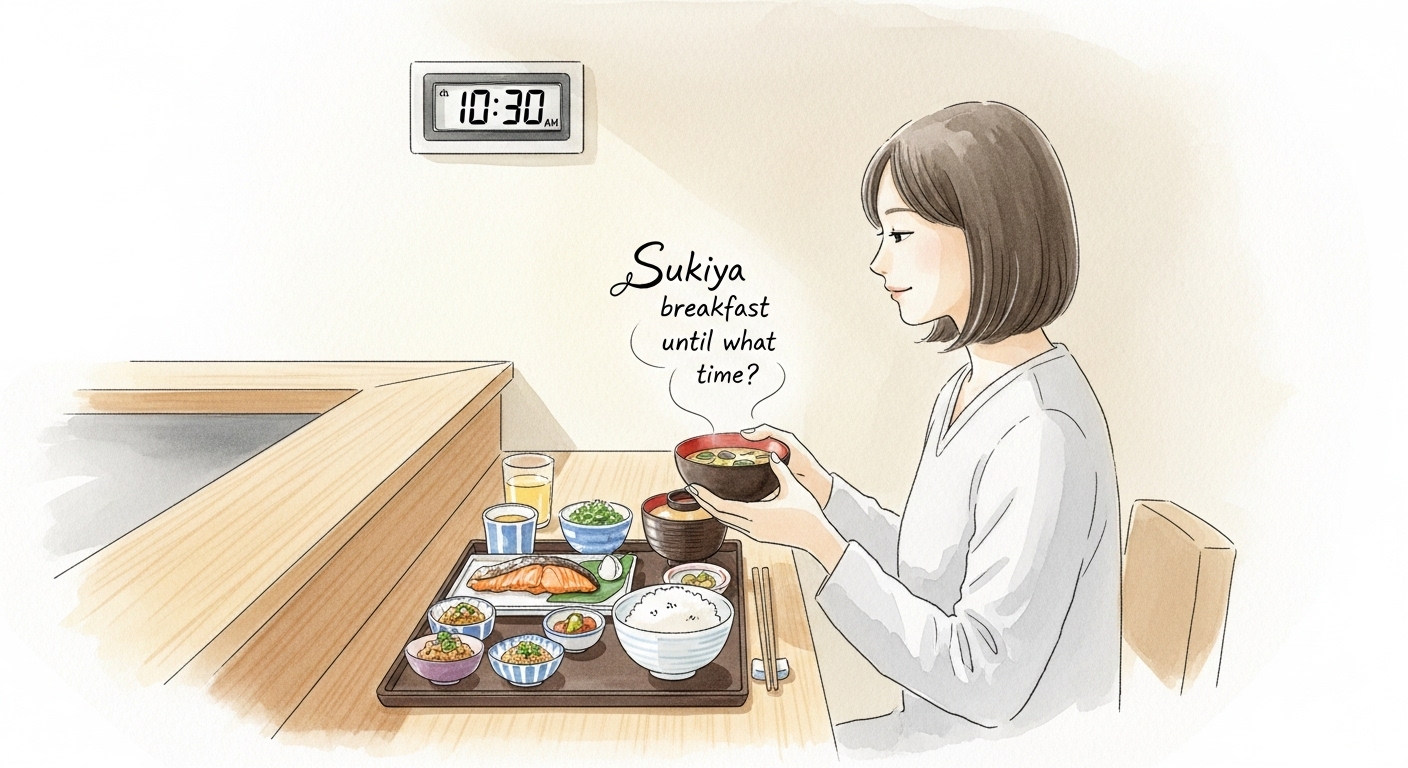 すき家の朝ごはん、何時まで提供？基本の楽しみ方をチェックしよう