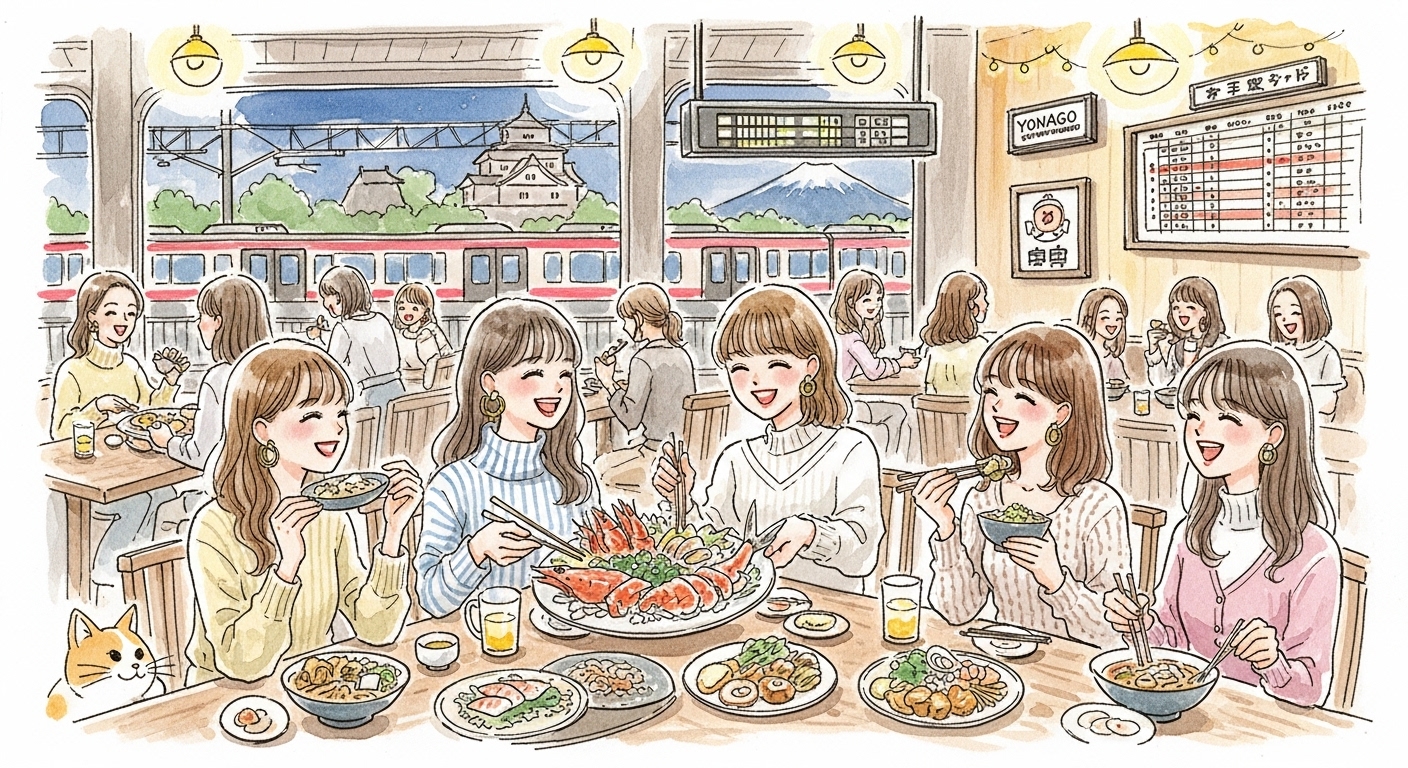 米子駅の夜ご飯を女子会で楽しむためのまとめ