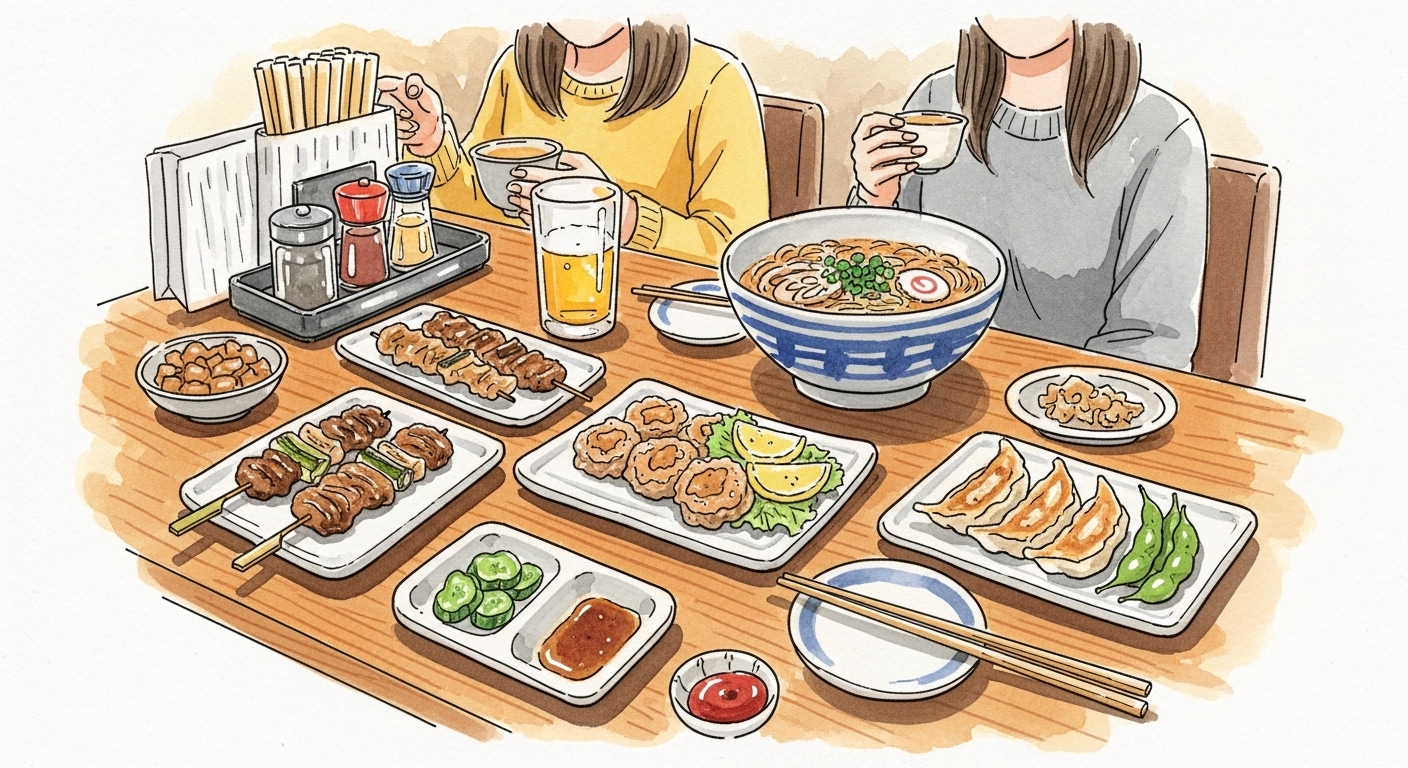 美味しいお店を安く楽しむ！あらつ食堂の地元食材たっぷり定食